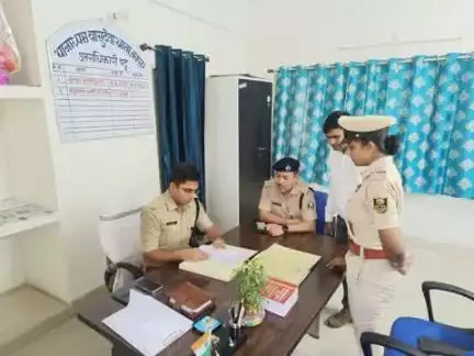 वासुदेवा थाना का निरीक्षण