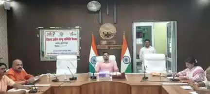 सुल्तानपुर: सीडीओ की अध्यक्षता में कलेक्ट्रेट सभागार में उद्योग बंधु की बैठक हुई आयोजित