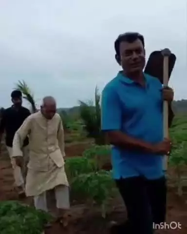 बास्तानार: पद्मश्री धर्मपाल सैनी के 95वें जन्मदिन पर ट्री मैन सम्पत झा ने भेंट किया मियाज़ाकी आम का पौधा, डीमरापाल में किया गया रोपण