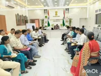बेगूसराय: अपर मुख्य सचिव बिहार की अध्यक्षता में वीसी द्वारा विभिन्न विभागों की समीक्षा, कार्यालय कक्ष से जुड़े DM