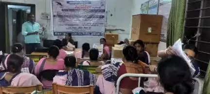 लखीसराय: पिपरिया PHC में आशा कार्यकर्ताओं को मलेरिया कार्यक्रम और परिवार नियोजन पर दिया गया प्रशिक्षण