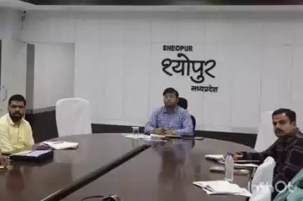 श्योपुर: नदियों के संरक्षण को लेकर वीडियो कॉन्फ्रेंसिंग आयोजित, कलेक्टर समेत अधिकारी रहे मौजूद
