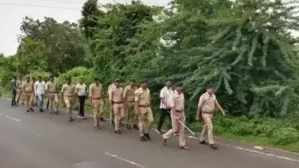 બાવળા: કેલિયા વાસણા ગામે રથયાત્રાની તડામાર તૈયારીઓ શરૂ, ધોળકા રૂરલ પોલીસે કર્યું ફૂટ પેટ્રોલિંગ
