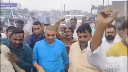राहतगढ़: मढ़ा मंदिर के समीप कांग्रेस प्रदेश अध्यक्ष जीतू पटवारी का हुआ जोरदार स्वागत