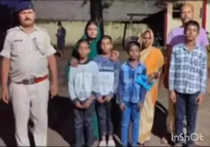 बेगूसराय: परिहारा थाना पुलिस ने 4 गुमशुदा बच्चों को किया बरामद, SP ने दी जानकारी