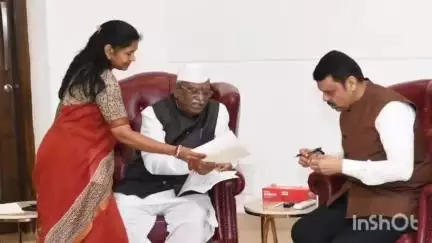 फुलंब्री: फुलंब्री विधानसभा मतदारसंघाच्या विकासासाठी मुंबईत वर्ष निवासस्थानी आमदार व राज्यपालांनी घेतली मुख्यमंत्र्यांची भेट
