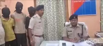 बांका: चकरतनी गांव: शिक्षक से लूटी बाइक मामले का पर्दाफाश, एसडीपीओ के नेतृत्व में गठित टीम ने तीन को पकड़ा