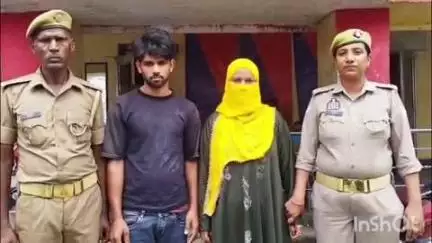 कासगंज: युवती को बहला-फुसला कर अगवा करने के मामले में वांछित दो इनामिया आरोपियों को सदर कोतवाली पुलिस ने किया गिरफ्तार