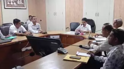 नागौर: नागौर जिले में पंच गौरव की प्रगति समीक्षा बैठक आयोजित, जिला कलेक्टर ने ली बैठक