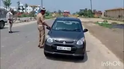 कासगंज: जिले में यातायात पुलिस ने चलाया विशेष वाहन चेकिंग अभियान, 270 वाहनों के काटे चालान