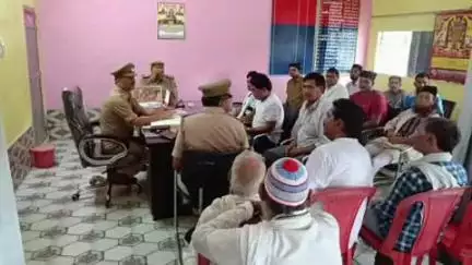 डेरापुर: मंगलपुर थाना में पीस कमेटी की बैठक संपन्न, ताजिया जुलूस निर्धारित रूट से निकलेगा, आपत्तिजनक टिप्पणी पर होगी कार्रवाई