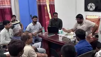 মানকাচৰ: দক্ষিণ শালমাৰা মানকাচাৰৰ কাৰ্যালয়ত আগন্তুক NQAS আৰু LaQshya মূল্যায়নৰ বাবে প্ৰস্তুতিমূলক সভা অনুষ্ঠিত