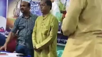 রানাঘাট ১: পশ্চিমবঙ্গ তৃণমূল প্রাথমিক শিক্ষক সমিতি নদীয়া দক্ষিণের সভায় জেলা কার্যালয়ে INTTUC জেলা সভাপতি সনৎ চক্রবর্তী