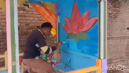विदिशा नगर: विदिशा: द्वारकाधीश मंदिर में रथयात्रा की तैयारी, मंगलवार शाम 4 बजे रथ को किया जा रहा है तैयार