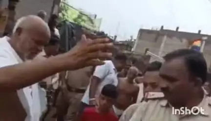 आरोन: मुनि श्री सुधा सागर महाराज का आरोन नगर में आगमन, जैन समाज ने सीमा पर की भव्य अगवानी