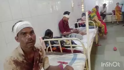 अशोक नगर: राजगढ़ गांव: नशे में पिता ने बेटे के सिर में मारी लोहे की छड़, घायल अस्पताल में भर्ती