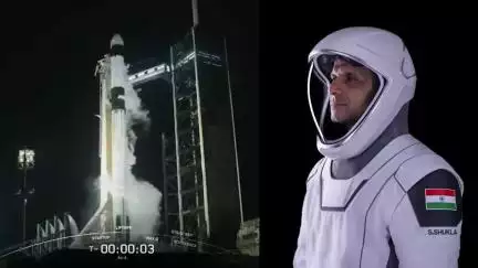 Wishing Group Captain #ShubhanshuShukla great success on his mission to the International Space Station 🚀