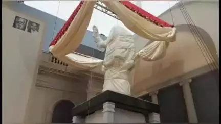 திருப்பத்தூர்: கலெக்டர் அலுவலகம் முன்பு கலைஞர் திருவுருவ சிலையை திறந்து வைக்கும் முதல்வர் - மோப்பநாய் உதவியுடன் பாதுகாப்பு பணிகள் தீவிரம்