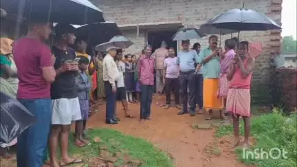 नारायणपुर: चंदरपुर नवाटांड़ गांव में वज्रपात से एक युवती की मौत