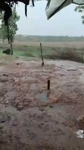 angour में आज भूत बारिश हुई