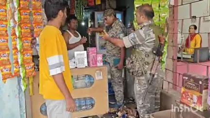 रमकंडा: रमकंडा पुलिस ने गुटखा-सिगरेट के खिलाफ की छापेमारी, दुकानों से तंबाकू उत्पाद जब्त