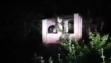 ಸೂಪಾ: ಗಣೇಶಗುಡಿಯ ಅವೇಡಾದ ಬಸ್ ತಂಗುದಾಣದಲ್ಲಿ ಕರಡಿ ಪ್ರತ್ಯಕ್ಷ