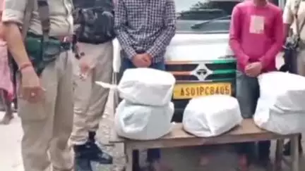 মঙলদৈ ভাগ: বৃহৎ পৰিমাণৰ ভাং জব্দ, মঙলদৈ আৰক্ষীয়ে গৰুবান্ধা চকত জব্দ কৰে প্ৰায় ২৫ কিলোগ্ৰাম ভাং, দুই সৰবৰাহকাৰীক আটক