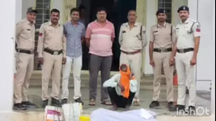 सिरोंज: दीपनाखेड़ा पुलिस ने बामोरी शाला से गांजे की खेती करने वाले आरोपी को गिरफ्तार किया
