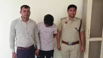 हथीन: रूपडाका निवासी साईबर ठग जुनैद को पुलिस ने गिरफ्तार कर लिया पुलिस रिमांड पर