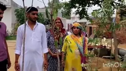 चरखी दादरी: हड़ौदा कलां में सार्वजनिक स्थानों पर पौधारोपण कर पर्यावरण संरक्षण का दिया गया संदेश