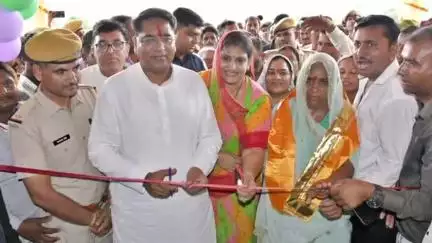 कुंवरिया: जल संसाधन मंत्री और विधायक माहेश्वरी ने राजसमंद को दी कई सौगातें, घाटी में पंचायत भवन का किया लोकार्पण