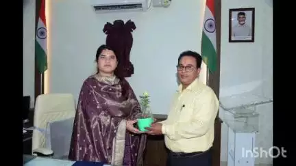 జిల్లా కలెక్టర్ ను మర్యాదపూర్వకంగా కలిసిన నూతన డిఐపిఆర్ఓ #collector-nandyal