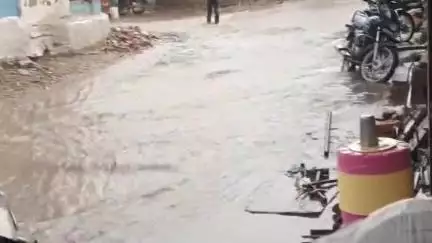 अजमेर जिले के नरवर गांव में अच्छी बारिश