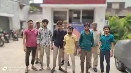 फिरोज़ाबाद: दक्षिण पुलिस ने अलग-अलग शांति भंग मामलों में छह युवकों को किया गिरफ्तार