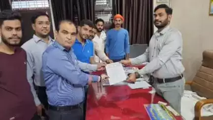 झालरापाटन: पालिका भवन की दीवार से शिलालेख गायब होने का मामला, पब्लिक एप की खबर का असर, कांग्रेस ने मुकदमा दर्ज करने की मांग की