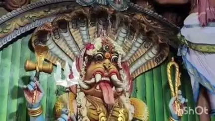 அரியலூர்: பொய்யாதநல்லூர் கிராம பிரசித்திபெற்ற ப்ரத்யங்கரா தேவி திருக்கோவிலில்  பிரம்மாண்டமான சண்டியாகம்