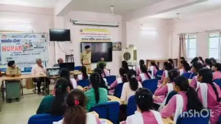 सीहोर नगर: सीहोर पुलिस द्वारा शासकीय पॉलिटेक्निक कॉलेज में महिला सुरक्षा सेमिनार का आयोजन
