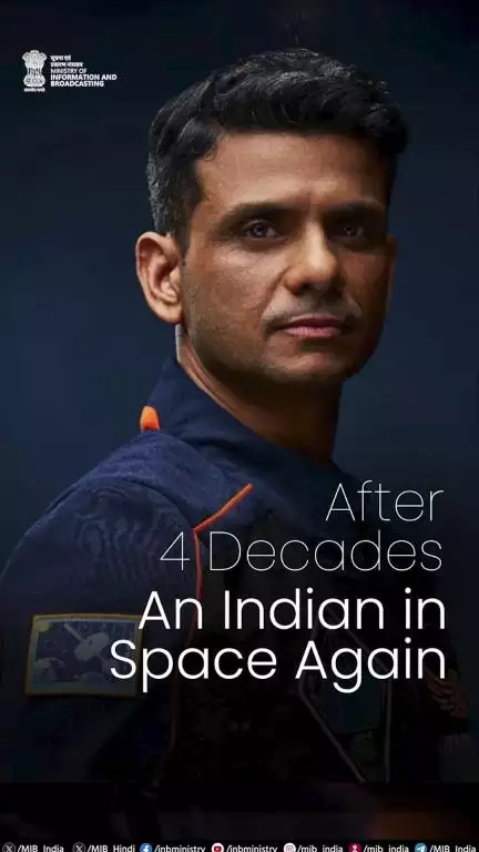 Group Captain Shubhanshu Shukla is the 1st Indian astronaut in over four decades to travel to space.
