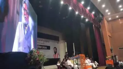 करनाल: कल्पना चावला मेडिकल कॉलेज के ऑडिटोरियम में आपातकाल के 50 वर्ष पूरे होने पर आयोजित कार्यक्रम में पहुंचे मुख्यमंत्री