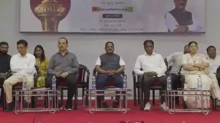 ગરૂડેશ્વર: શહેરમાં રાજ્યમંત્રી કુંવરજી હળપતિની અધ્યક્ષતામાં સંવિધાન હત્યા દિવસ –2025નો કાર્યક્રમ યોજાયો