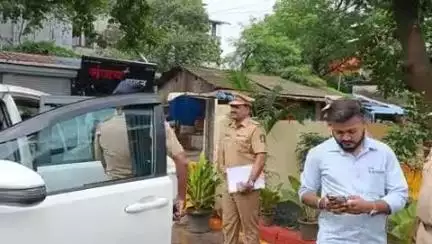खालापूर: चौक येथील पोलीस दूरक्षेत्र चौक इमारतीचे पोलीस अधीक्षक आंचल दलाल यांचे हस्ते उदघाटन