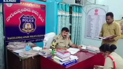 సంతనూతలపాడు: నాగులుప్పలపాడు పోలీస్ స్టేషన్ ను సందర్శించి తనిఖీ నిర్వహించిన ఒంగోలు రురల్ సర్కిల్ సిఐ N.శ్రీకాంత్ బాబు