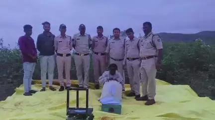 सेंधवा: सेंधवा ग्रामीण पुलिस ने एक तस्कर को 5 किलो 590 ग्राम अवैध गांजे के साथ किया गिरफ्तार