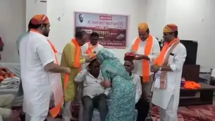 प्रतापगढ़: प्रतापगढ़ भाजपा ने आपातकाल दिवस मनाया, लोकतंत्र सेनानियों का किया सम्मान, राजस्व मंत्री हेमंत मीणा भी रहे उपस्थित