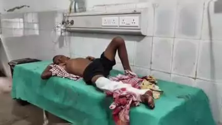 रजौली: बाइक सवार ने मासूम बच्चे को मारी टक्कर, बच्चे को अस्पताल में किया गया भर्ती