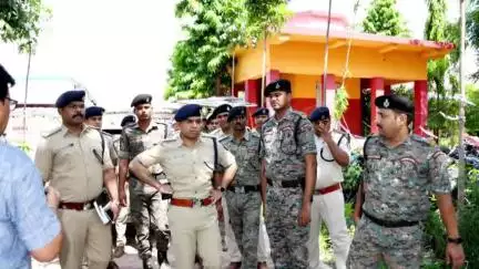 चनपटिया: बेतिया पुलिस अधीक्षक ने सिरसिया थाना और घटनास्थल का निरीक्षण किया, आवश्यक दिशा निर्देश दिए