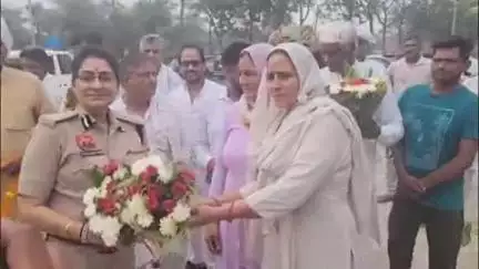बहादुरगढ़: बुधवार को झज्जर जिले में पुलिस कमिश्नर डॉ. राजश्री ने नई पुलिस चौकी मतानहेल का शुभारंभ किया