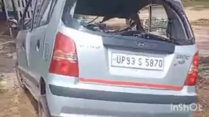सादाबाद: गीगला पेट्रोल पंप के पास अज्ञात वाहन ने कार में मारी टक्कर, एक की मौत और एक गंभीर घायल, शव भेजा पोस्टमार्टम के लिए