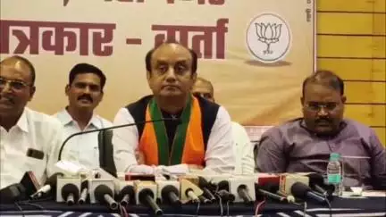 सांवेर: भाजपा प्रवक्ता सुधांशु त्रिवेदी ने कांग्रेस के सृजन अभियान पर साधा निशाना, राहुल गांधी पर भी की टिप्पणी