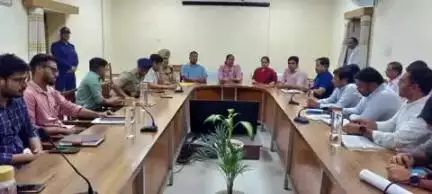 श्रीगंगानगर में नहरी पानी चोरी रोकने के लिए सिंचाई विभाग और पुलिस करेंगे समन्वय, बैठक में हुई विस्तृत चर्चा